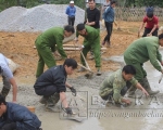 ĐVTN Cụm thi đua số 2 Công an tỉnh chung sức vì cộng đồng