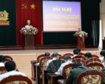 Đ/c Ma Văn Lả - UVBTV Tỉnh ủy, GĐ Công an tỉnh trực tiếp triển khai các Chỉ thị, Nghị quyết đến cán bộ, đảng viên công an tỉnh