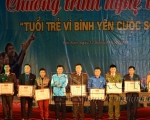Tuyên dương Thanh niên tiêu biểu trong công tác giữ gìn ANTT