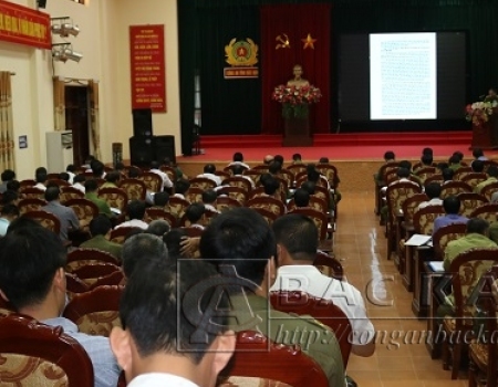 Qua tập huấn góp phần nâng cao kiến thức, pháp luật về tạm giữ, tạm giam, thi hành án hình sự và hỗ trợ tư pháp cho cán bộ làm công tác này