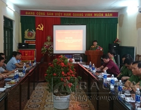 Công an tỉnh và Sở VHTT và DL sơ kết thực hiện thực hiện quy chế phối hợp tại Trại tạm giam