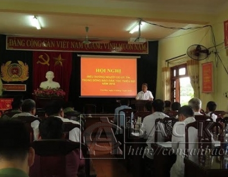 Người có uy tín trong đồng bào dân tộc thiểu số ở Chợ Mới có nhiều đóng góp trong các phong trào tại địa phương