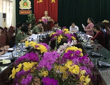 Ban Tuyên giáo Tỉnh ủy làm việc với Đảng ủy Công an tỉnh về công tác tuyên giáo