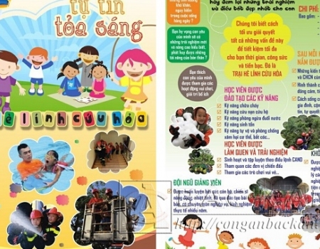 Khóa học sẽ rèn luyện nhiều kỹ năng cho các em nhỏ