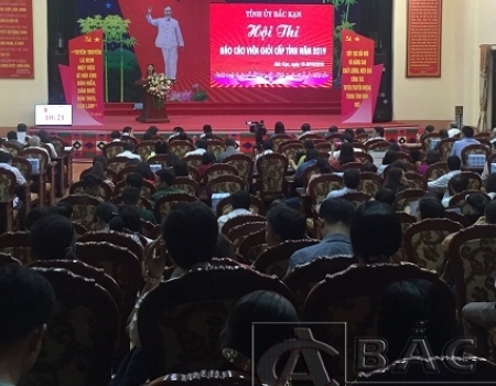 Khai mạc Hội thi Báo cáo viên giỏi cấp tỉnh năm 2019