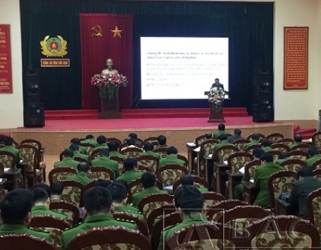Công an tỉnh Bắc Kạn tổ chức quán triệt, triển khai Thông tư số 46/2019/TT-BCA ngày 10/10/2019 của Bộ Công an.