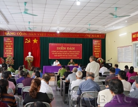 Đại biểu phát biểu tại diễn đàn