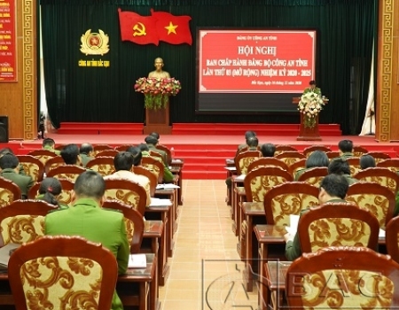 Hội BCH Đảng bộ Công an tỉnh lần thứ 3