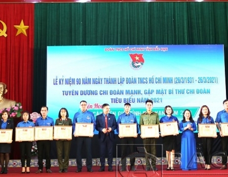 8 tập thể và 7 cá nhân được Ban chấp hành Trung ương Đoàn tặng Bằng Khen