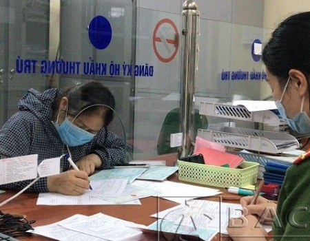 Công an Thành phố Bắc Kạn giải quyết thủ tục hành chính cho người dân