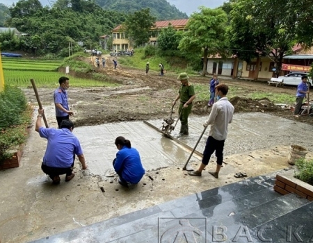 Hoạt động góp phần nâng cao tinh thần đoàn kết, xung kích tình nguyện của các đơn vị tham gia