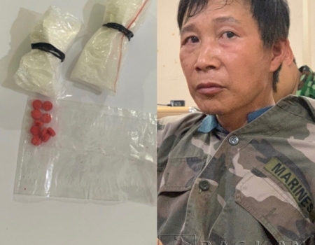 Đối tượng Phan Văn Yên và tang vật