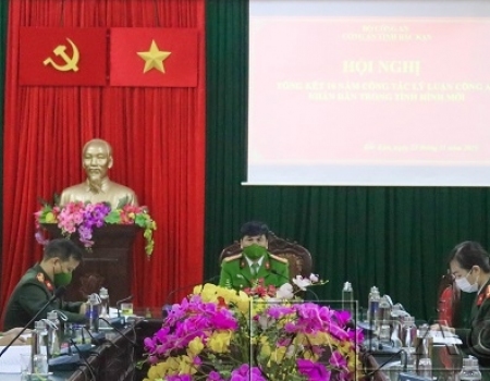 Đại biểu dự Hội nghị tại điểm cầu Bắc Kạn