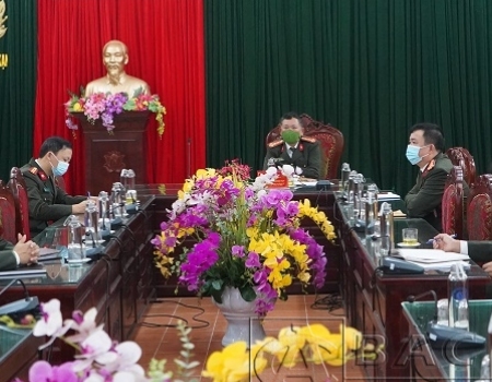 Giao ban trực tuyến công tác phòng, chống dịch Covid 19