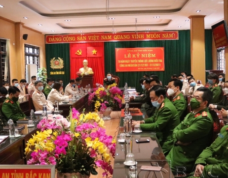 Điểm cầu lễ kỷ niệm tại Bắc Kạn
