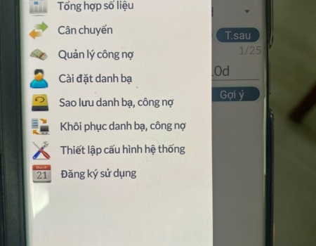 Phầm mềm tính tiền thắng thua trên điện thoại