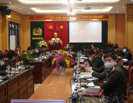 Các đại biểu tham gia Hội nghị tại điểm cầu Bắc Kạn