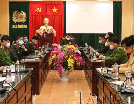  Đại biểu dự hội nghị tại điểm cầu Bắc Kạn.  
