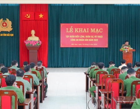 Lễ khai mạc lớp tập huấn