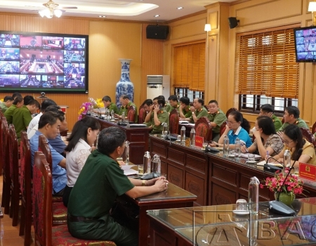  Hội thảo được tổ chức trực tuyến từ điểm cầu Bộ Công an đến Công an các địa phương