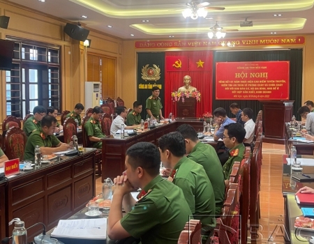 Hội nghị tập trung đánh giá kết quả 01 năm thực hiện cao điểm