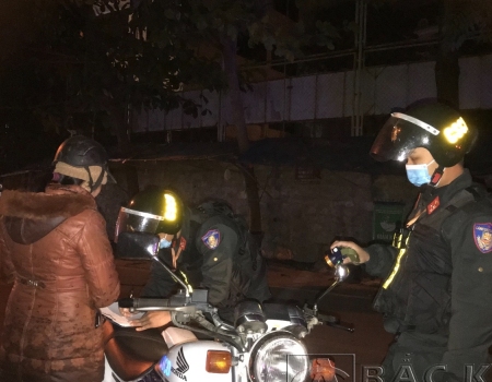 Lực lượng Cảnh sát cơ động Công an tỉnh tăng cường công tác TTKS, đảm bảo an ninh trật tự trên địa bàn