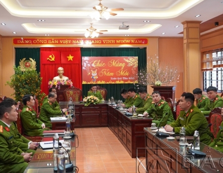 Các đại biểu tham gia hội nghị tại điểm cầu Bắc Kạn