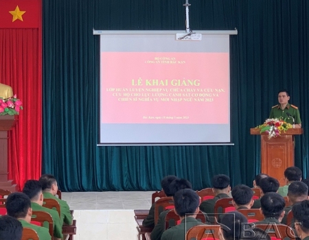  Toàn cảnh lễ Khai giảng lớp huấn luyện (ảnh CTV)