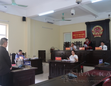 Bị cáo Hoàng Thao nghe HĐXX tuyên án