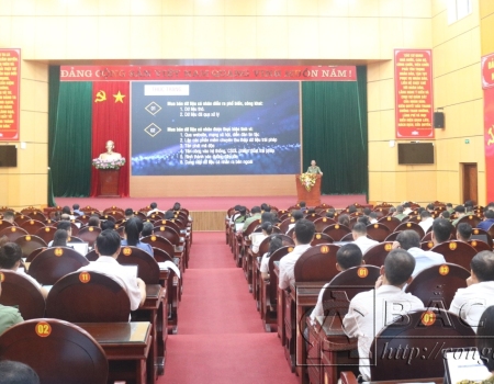 Hội nghị triển khai các văn bản trong lĩnh vực An ninh mạng