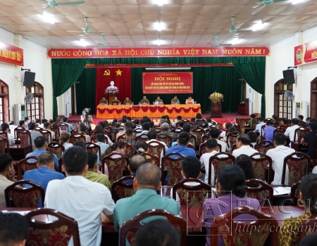 Công an tỉnh đối thoại trực tiếp về thủ tục hành chính, giải quyết thủ tục hành chính cấp Công an tỉnh.