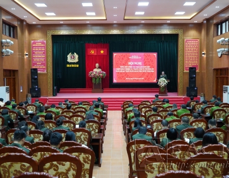  Công an tỉnh tổng kết công tác hậu cần năm 2023