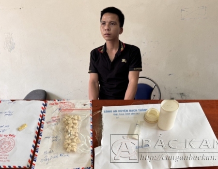 Đối tượng Nông Văn Cập và tang vật
