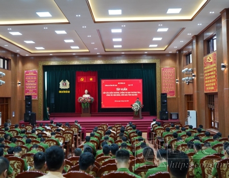 Toàn cảnh lớp tập huấn