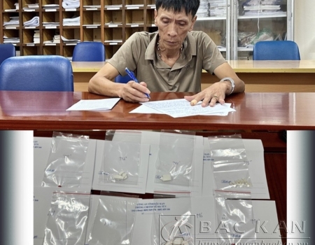 Đối tượng Lê Anh Tuấn và tang vật