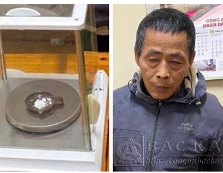Đối tượng Dương Văn Luân và tang vật