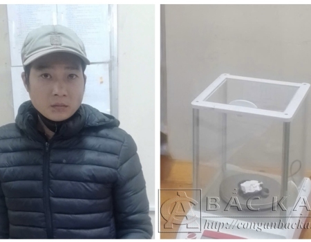 Đối tượng Trần Đình Chang và tang vật