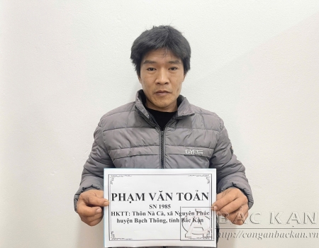  Đối tượng Phạm Văn Toản