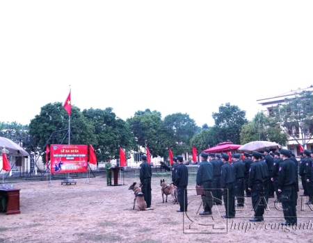 Toàn cảnh Lễ ra quân