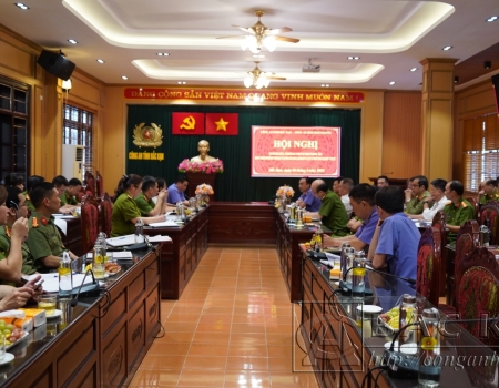 Công an tỉnh Bắc Kạn - Công an tỉnh Thái Nguyên họp bàn phương án bố trí Phân trại tạm giam, kho vật chứng khu vực