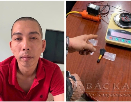 Đối tượng Phạm Minh Hải và tang vật