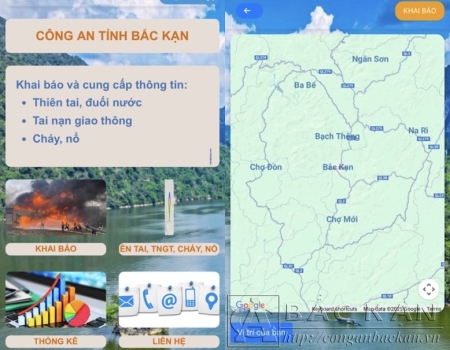 Giao diện ứng dụng