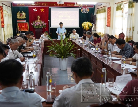 Hội nghị sơ kết công tác 6 tháng đầu năm Hội Cựu CAND tỉnh Bắc Kạn