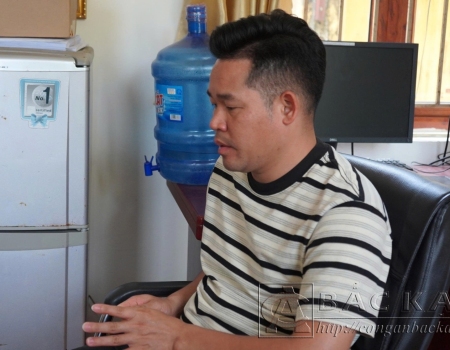  Phạm Văn Anh tại cơ quan Công an
