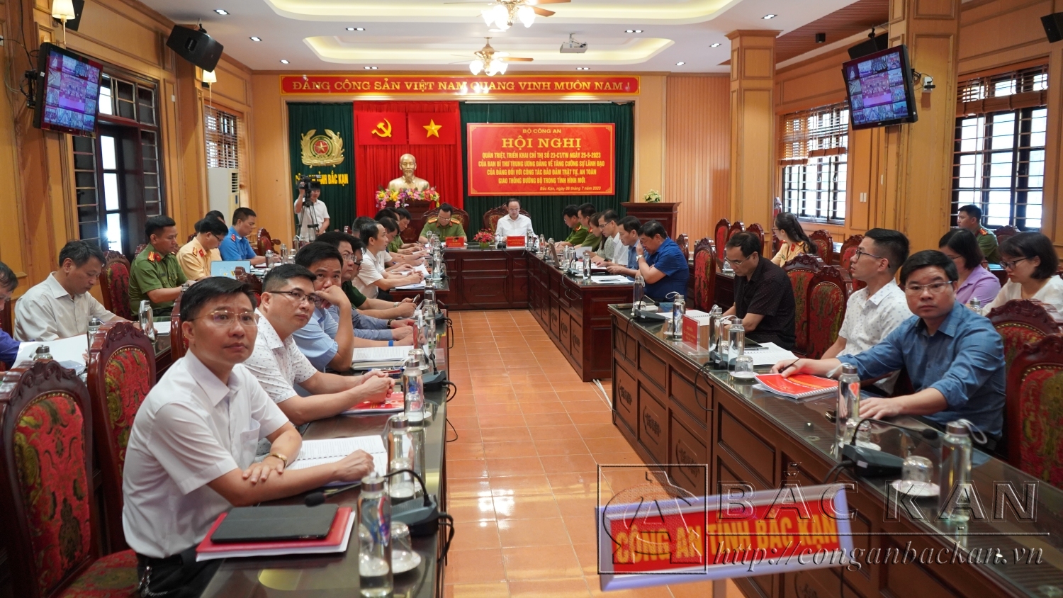 Hội nghị tại điểm cầu tỉnh Bắc Kạn
