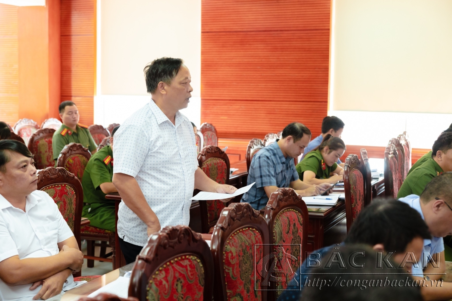 đại biểu phát biểu, xd CAP điển hình