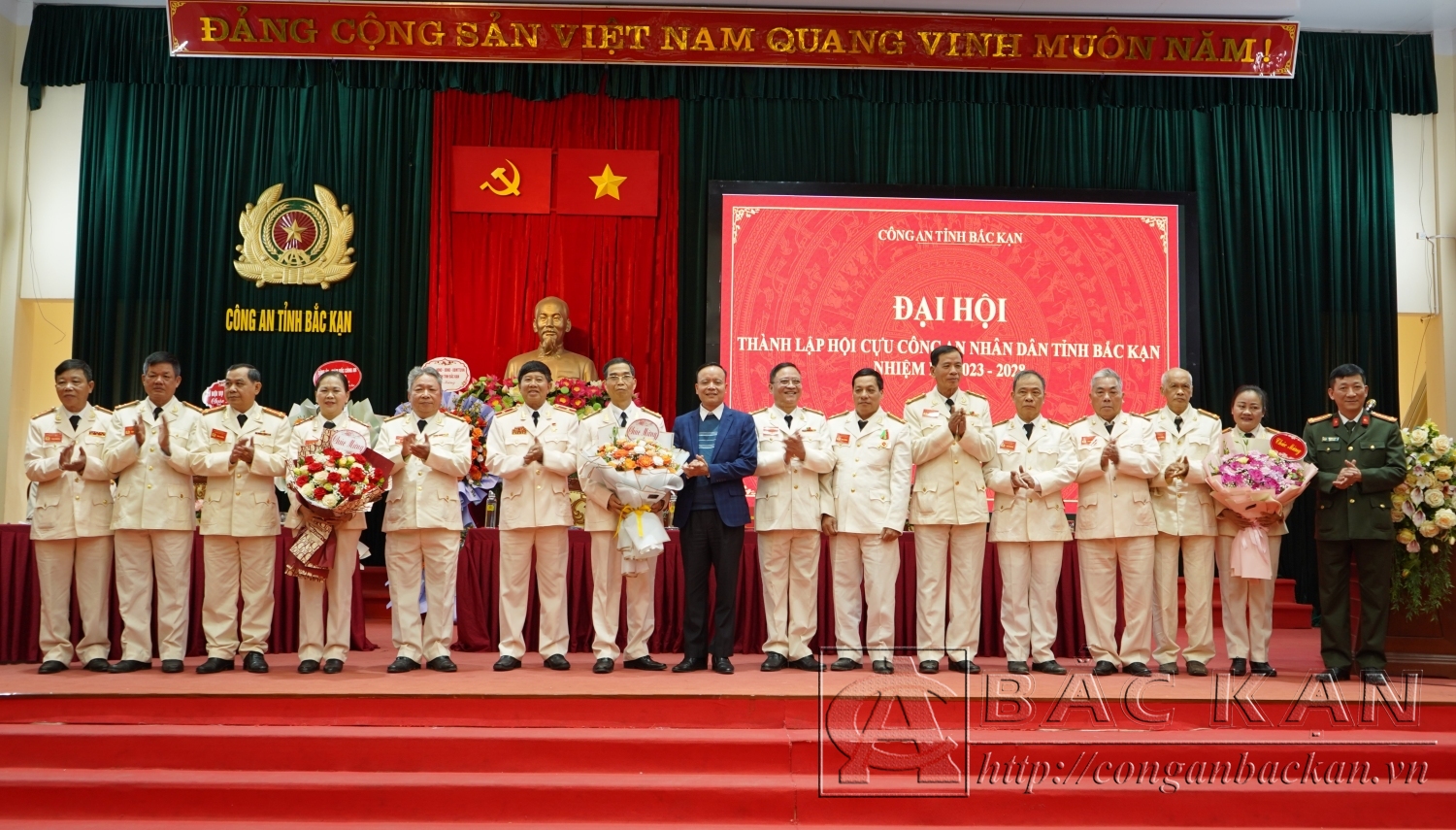 Ban Chấp hành Hội cựu Công an nhân dân tỉnh Bắc Kạn, nhiệm kỳ 2023 – 2028 ra mắt Đại hội