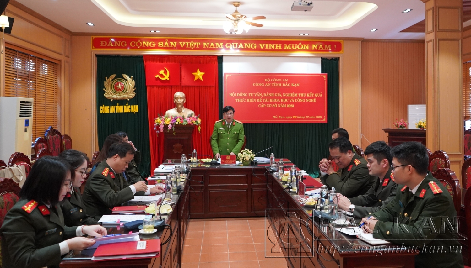 Nghiệm thu kết quả thực hiện đề tài khoa học và công nghệ cấp cơ sở năm 2023