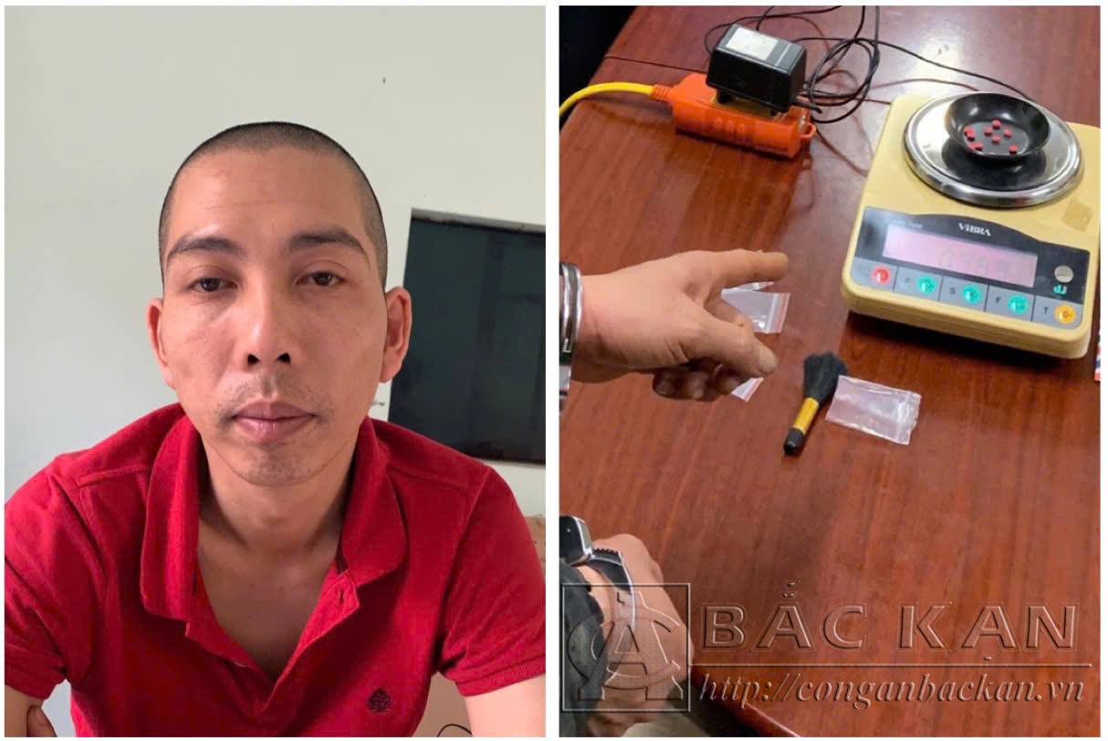 Đối tượng Phạm Minh Hải và tang vật