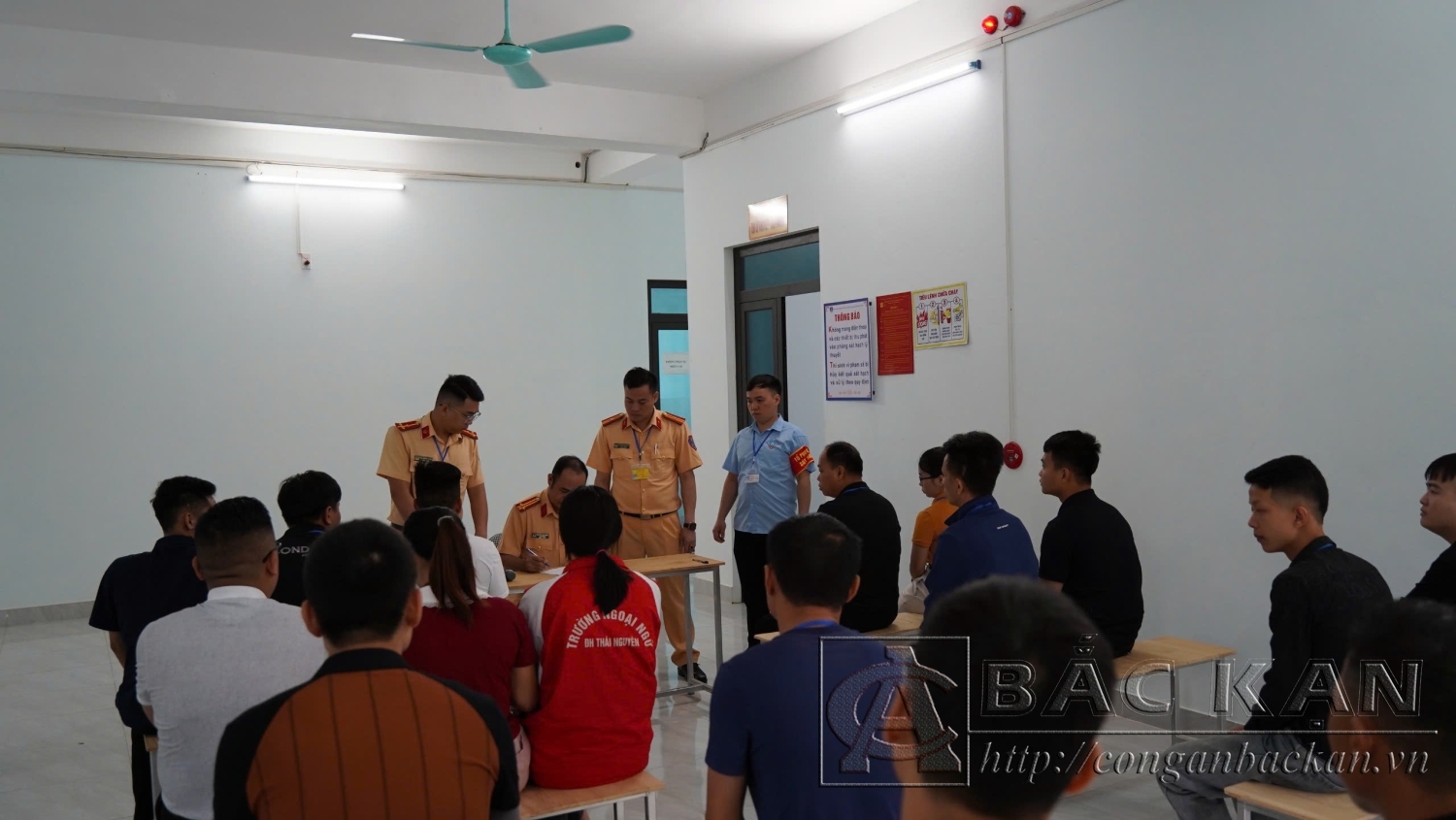Kỳ sát hạch lần này có 127 học viên đăng ký dự thi